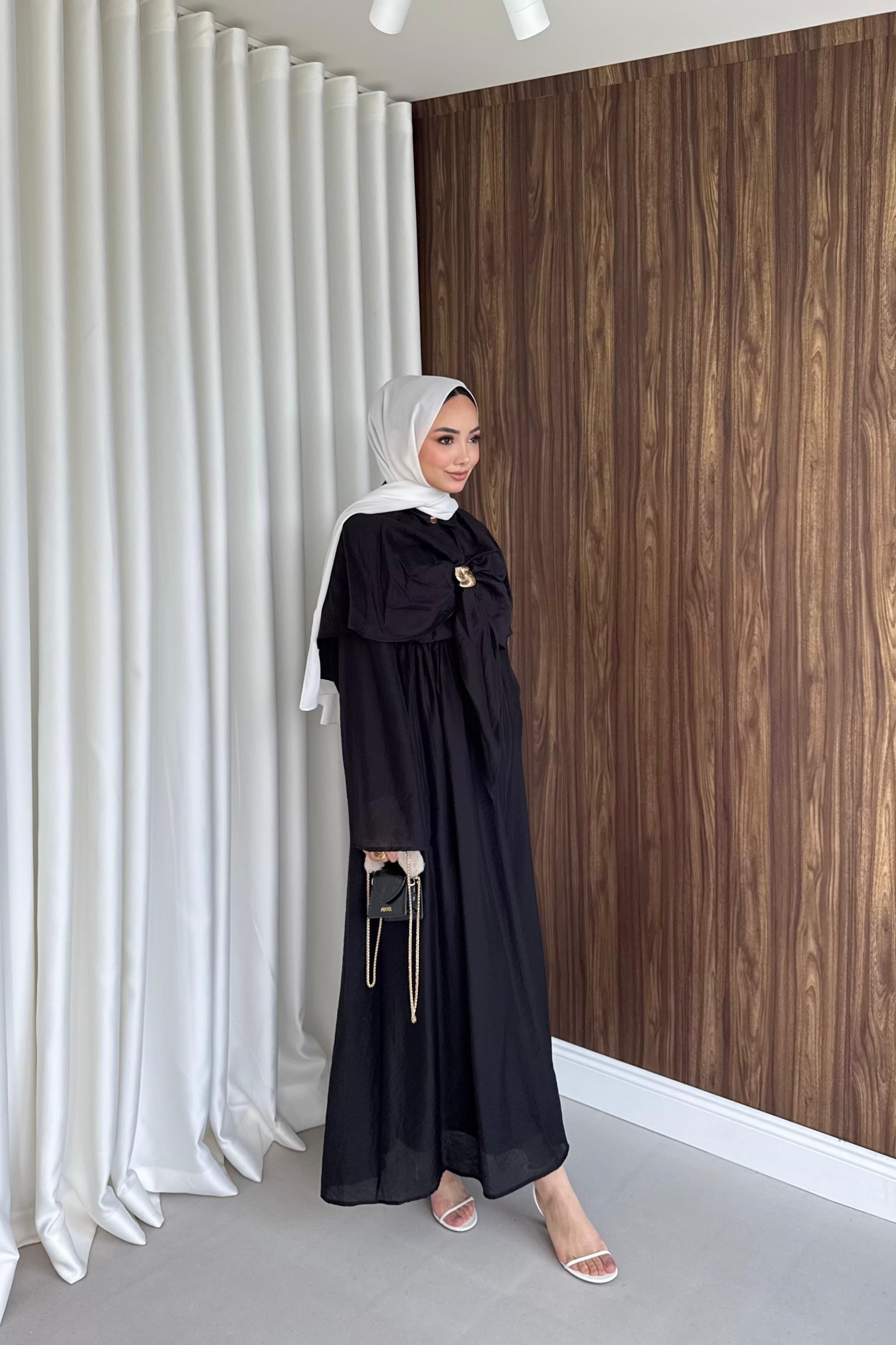 Afra elbise siyah