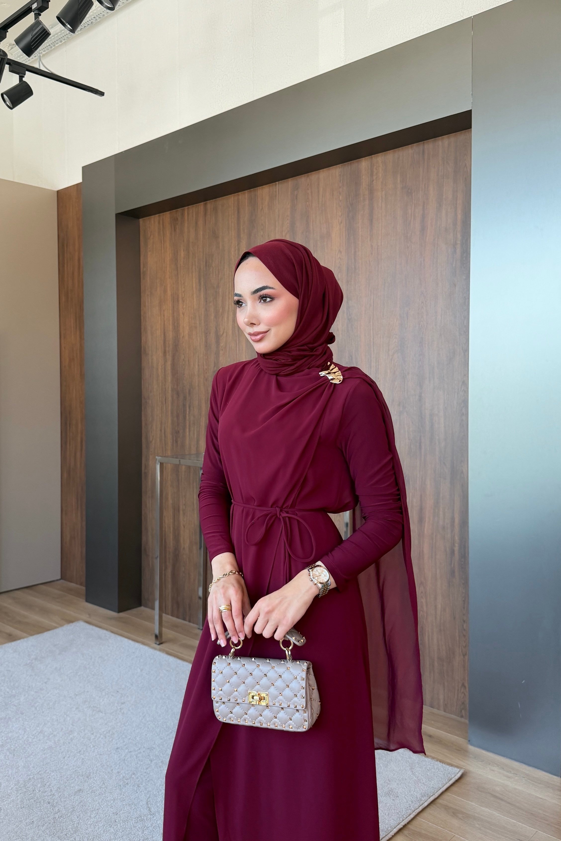 Özel Tasarım Tulum Bordo