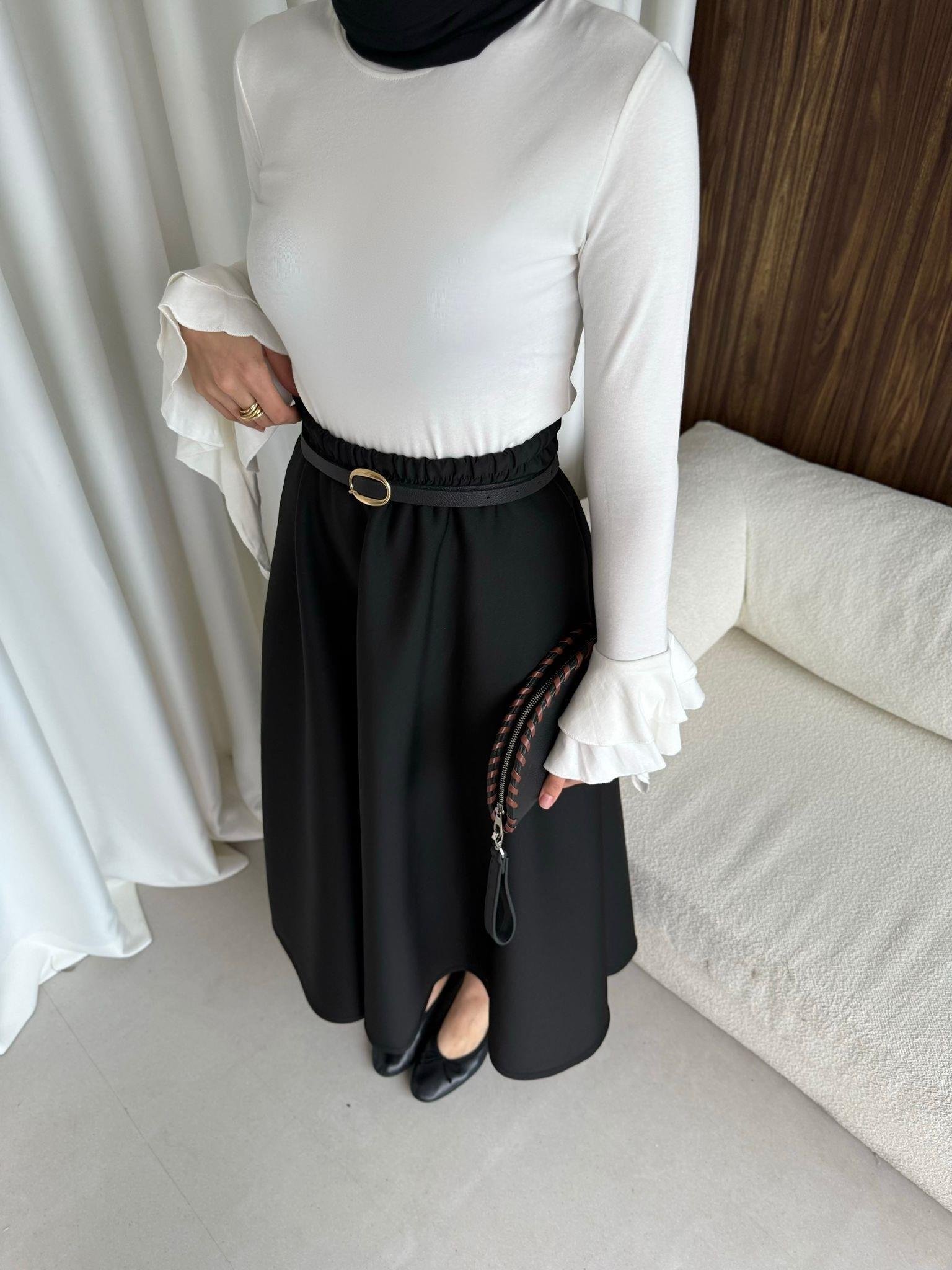 Sara bluz Beyaz