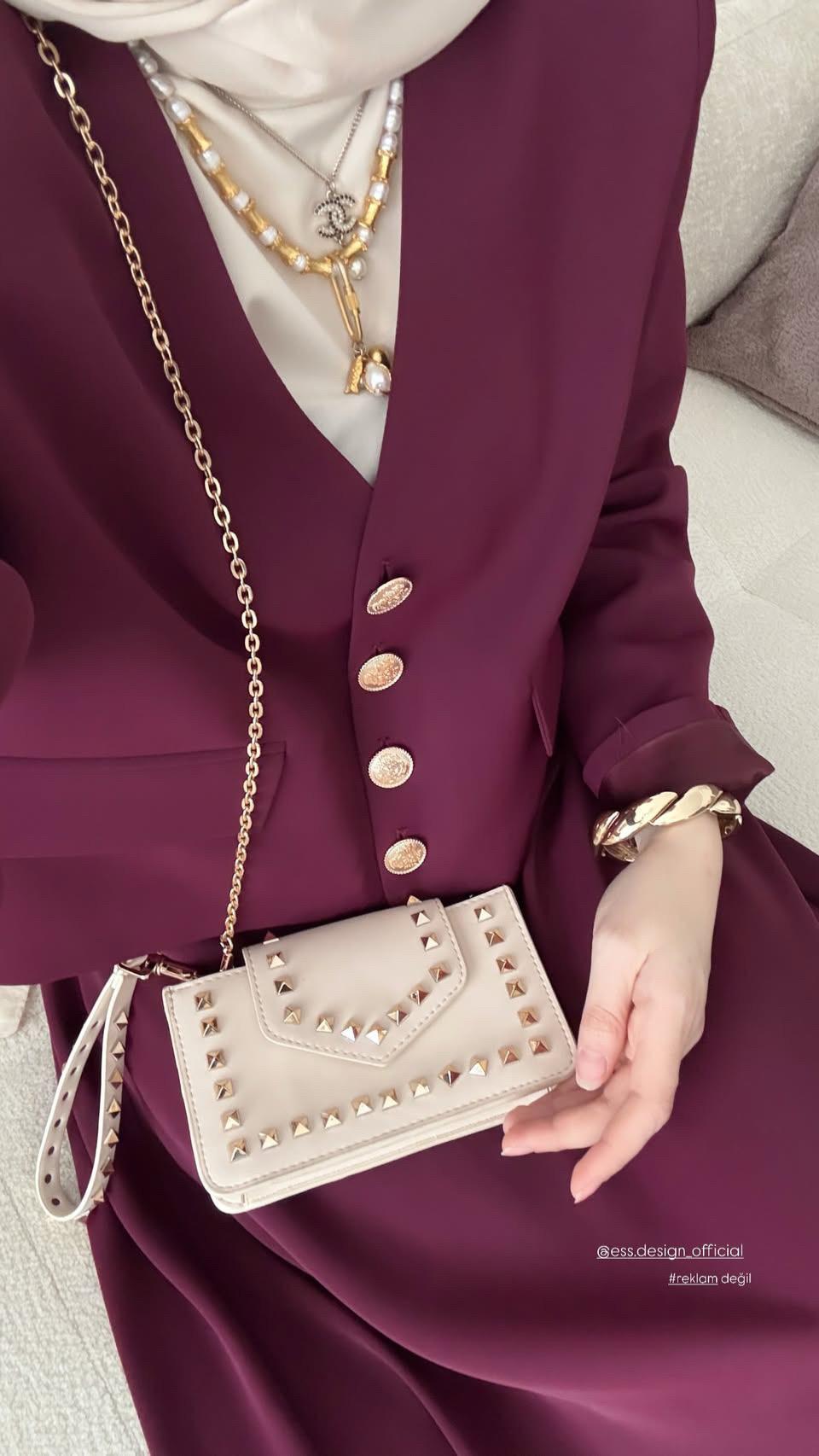 Vera Takım Burgundy