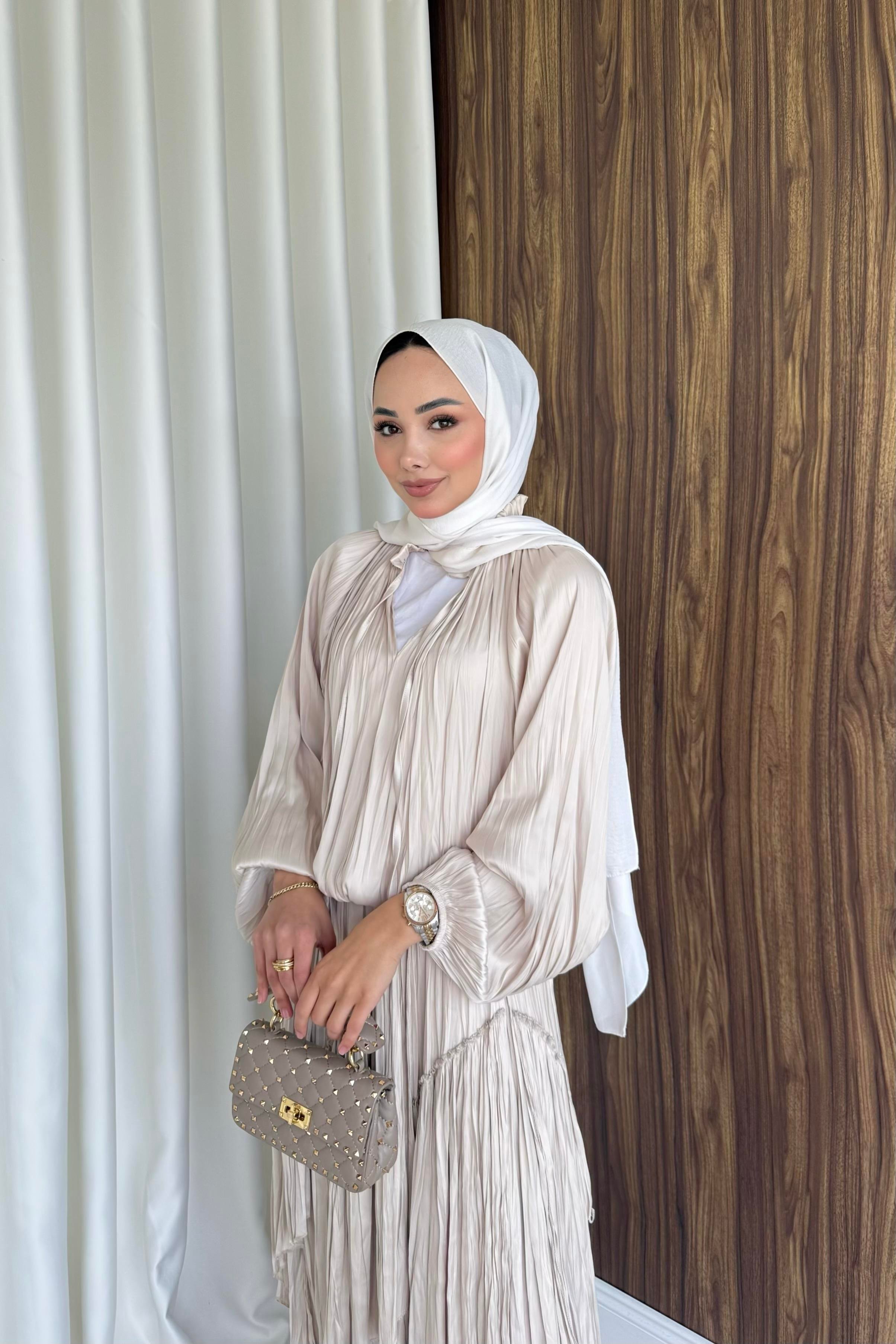 Zeynep etek takım bej