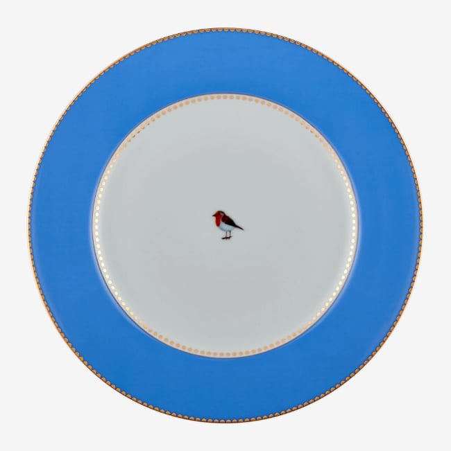  Mavi Yemek Tabağı 26,5 cm