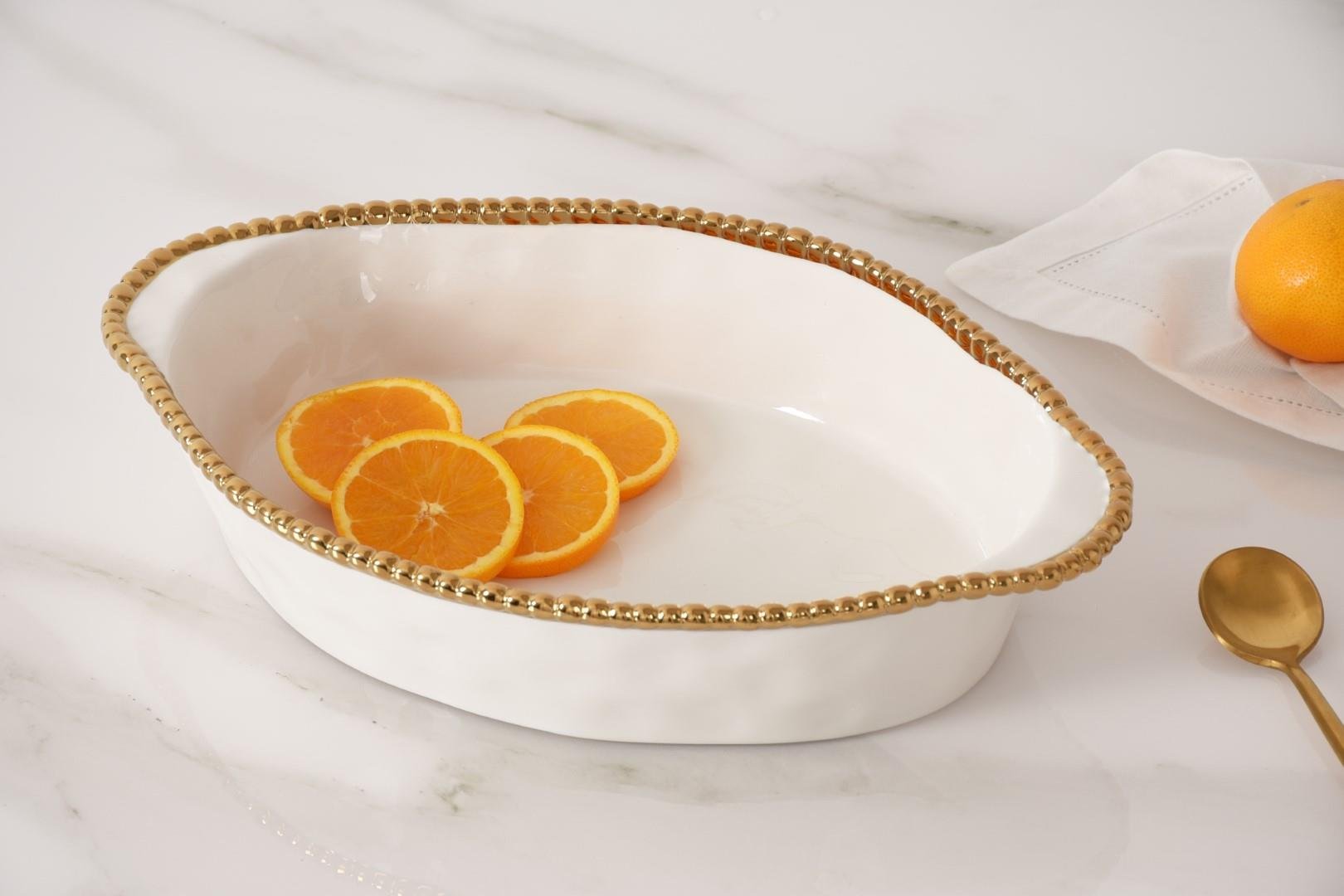 32 x 22 cm Oval Fırın Servisi