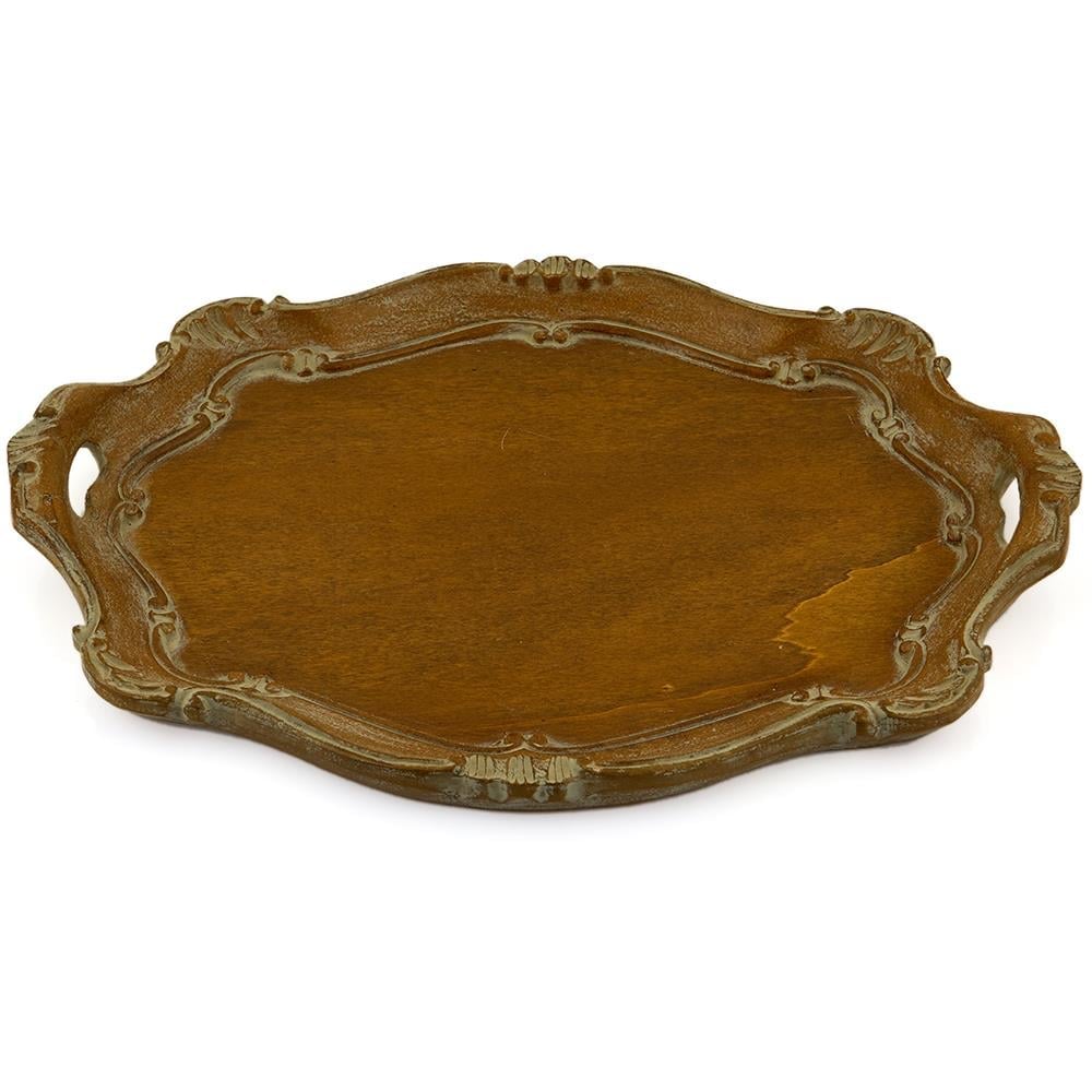 34 x 47 cm Oval Tepsi