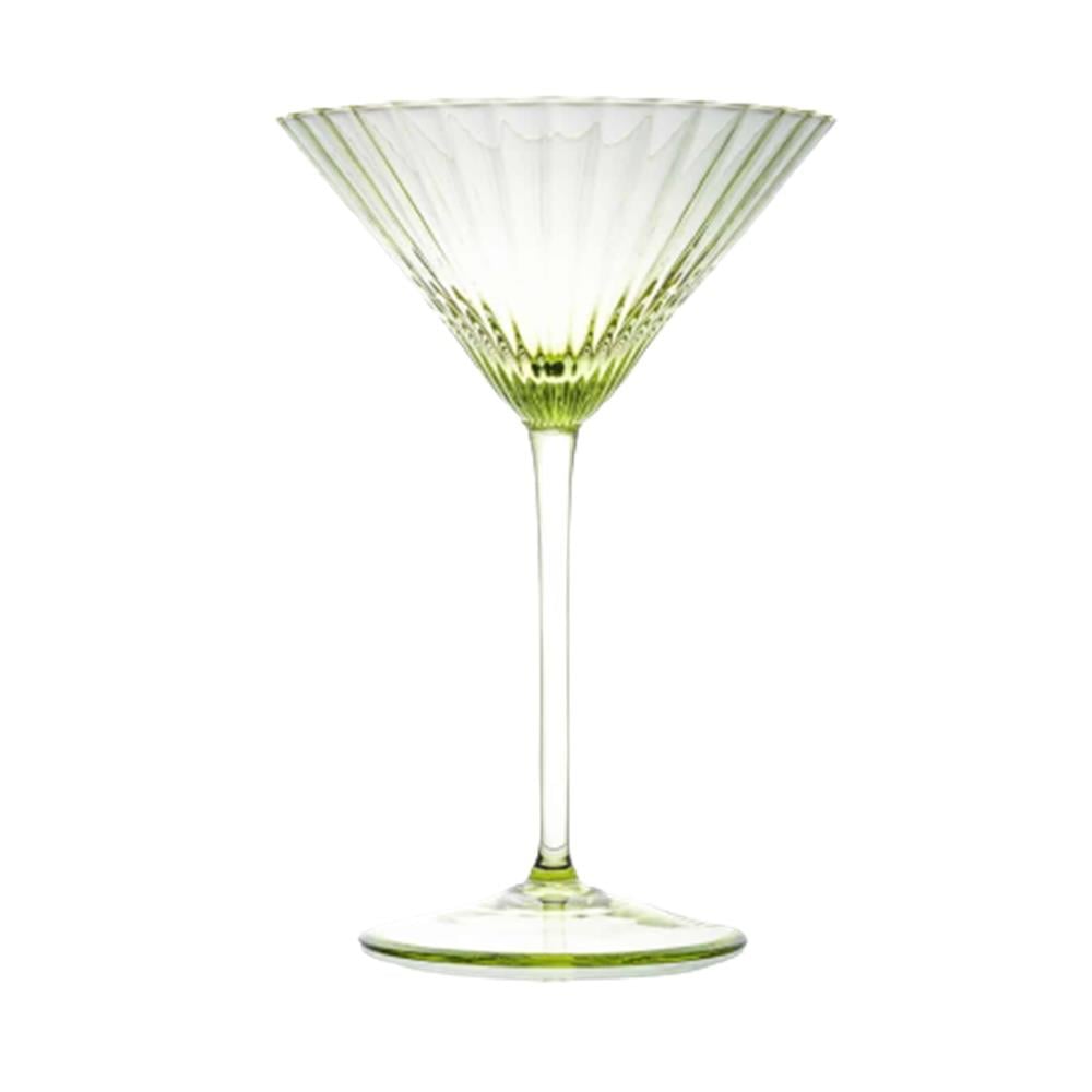 6 lı Martini Bardağı Zeytin Yeşili