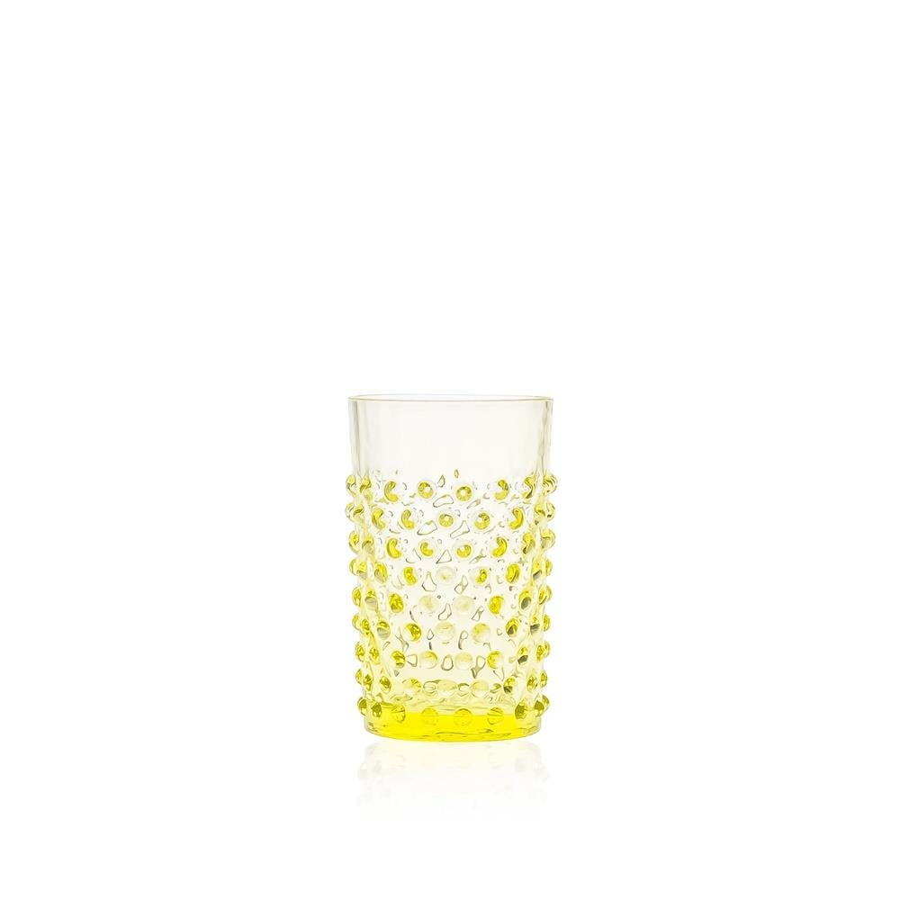 6 lı Su / Meşrubat Bardağı Limon sarısı