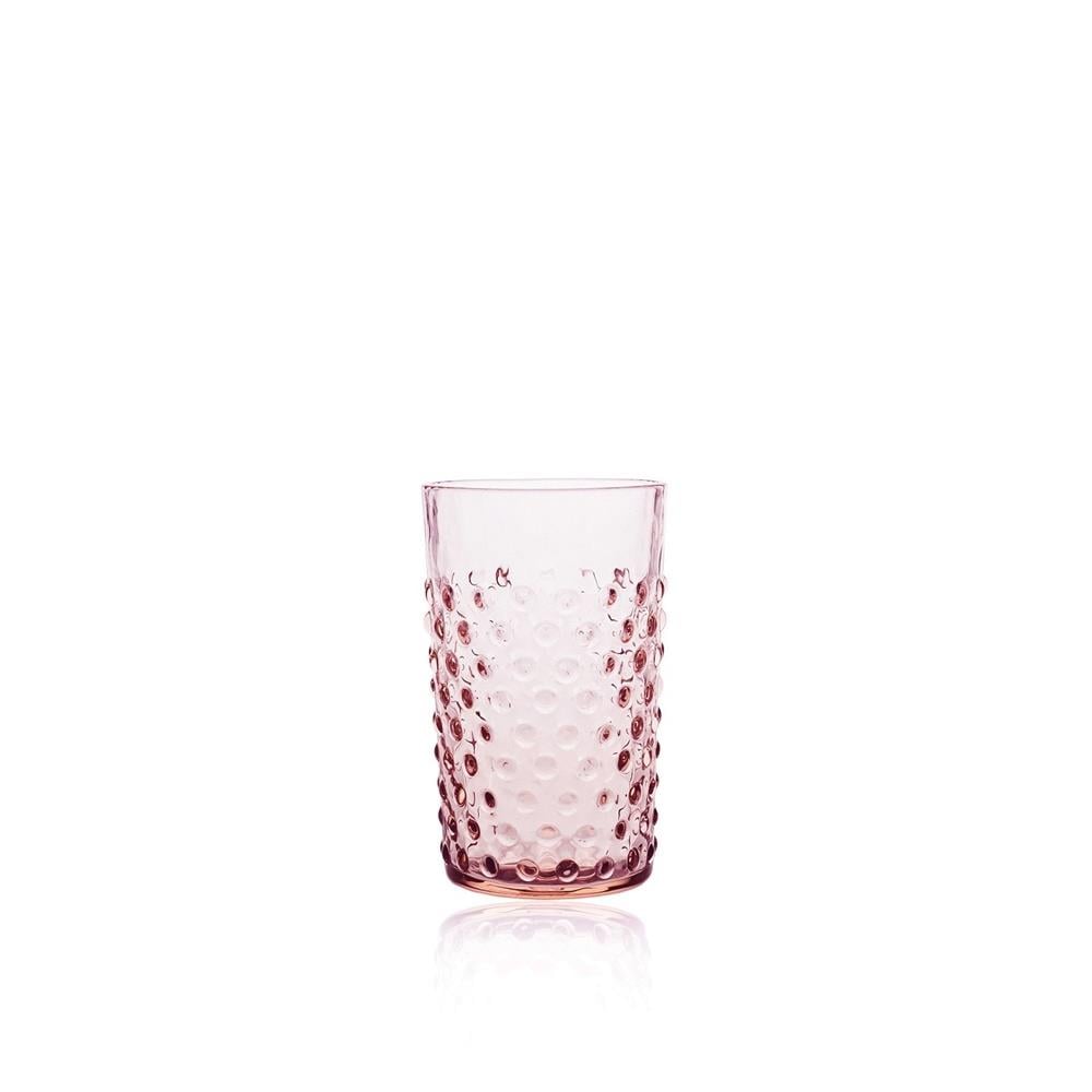 6 lı Su / Meşrubat Bardağı Pembe
