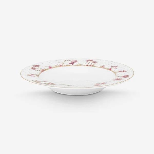 Beyaz Porselen Çukur Tabak 21,5 Cm Jolie Collection by Pip Studio