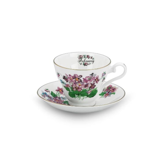 Çay fincanı - February (Şubat) Sweet Violet