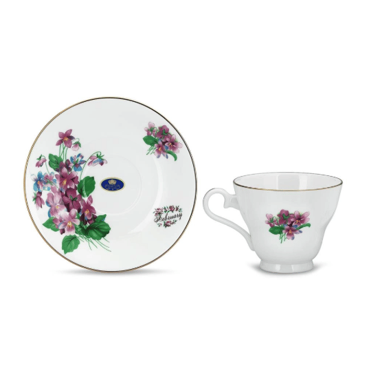 Çay fincanı - February (Şubat) Sweet Violet
