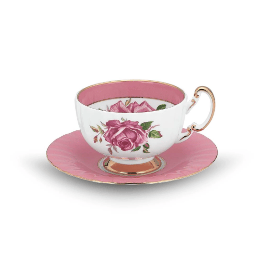 Çay fincanı - Glaze Oban Pembe