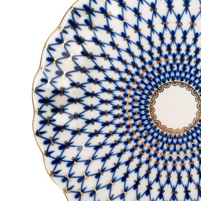 COBALT NET MAVİ 23 CM KEK TABAĞI