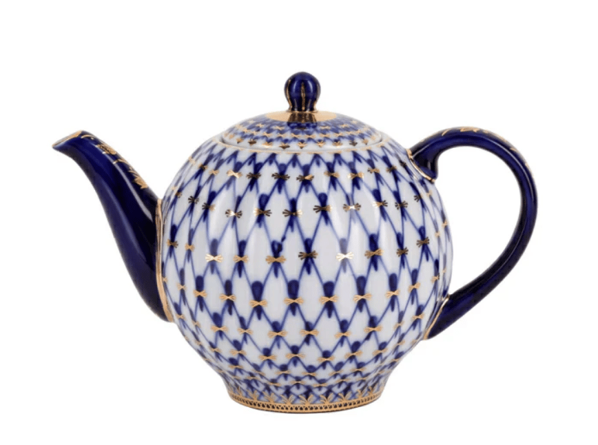 COBALT NET MAVİ ÇAY SETİ