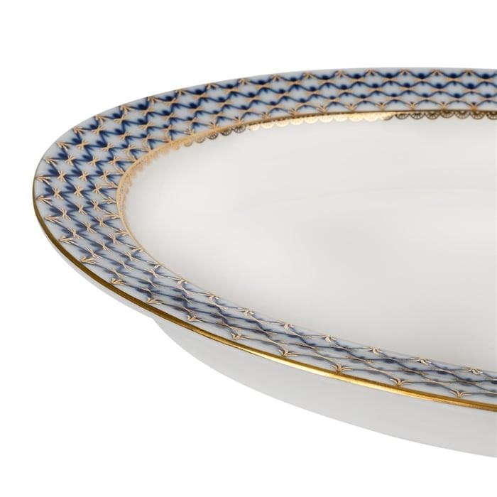 COBALT NET MAVI OVAL SERVISLIK 35CM