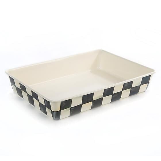 Courtly Check Enamel Baking Pan - 9x13