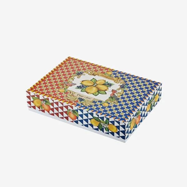 Kırmızı Melamin Servis Kasesi 33 Cm Capri Collection by Chiara Alessi