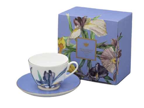 L'Art des Fleurs Fincan ve Tabağı Hediye Kutusunda, Bahar 2