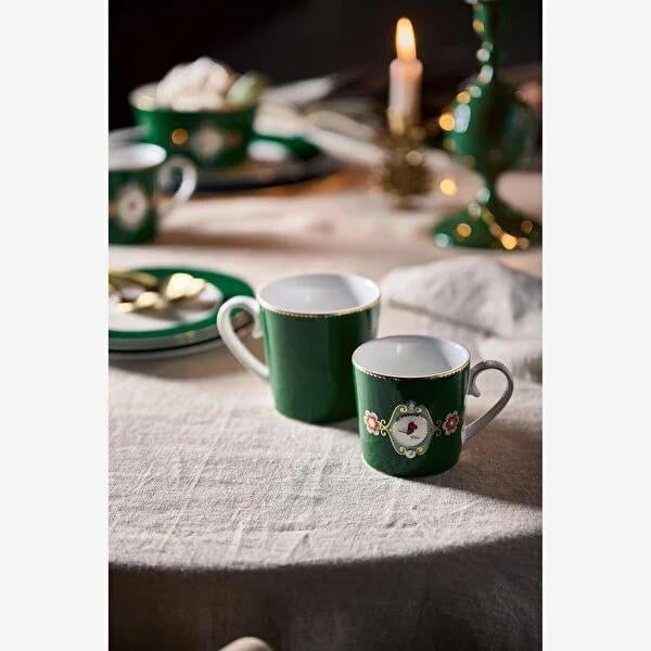 Madalyon Desenli Küçük Mug