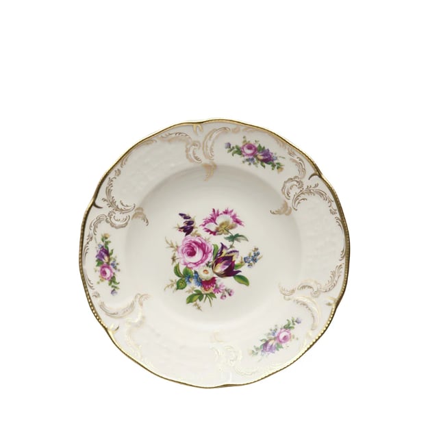 Sanssouci Elfenbein Diplomat Porselen Çukur Tabak 23 cm