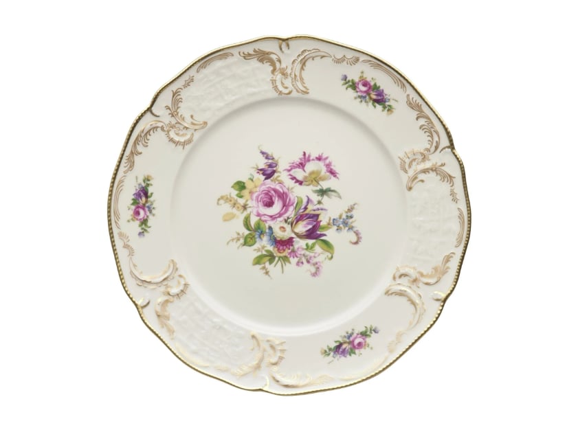 Sanssouci Elfenbein Diplomat Porselen Servis Tabağı 32 cm