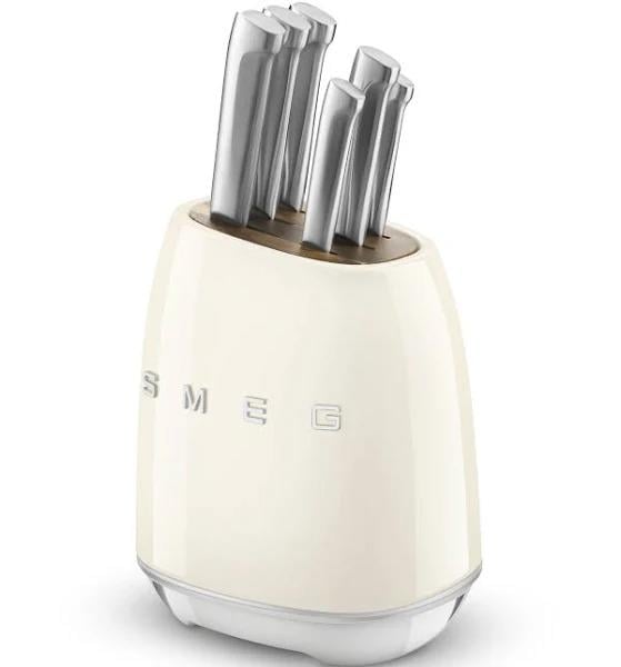SMEG KREM STANDLI BIÇAK SETİ