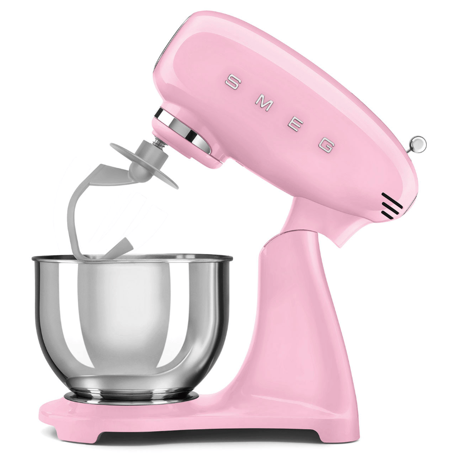 Smeg SMF03PKEU Hamur Karıştırma Komple Pembe Gövde