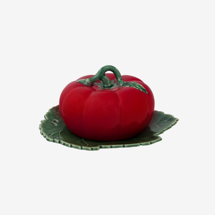 Tomato Kırmızı Seramik Tereyağlık