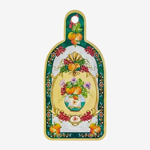 Yeşil Melamin Sunum Tahtası 34 Cm Carpe Diem Collection by Chiara Alessi