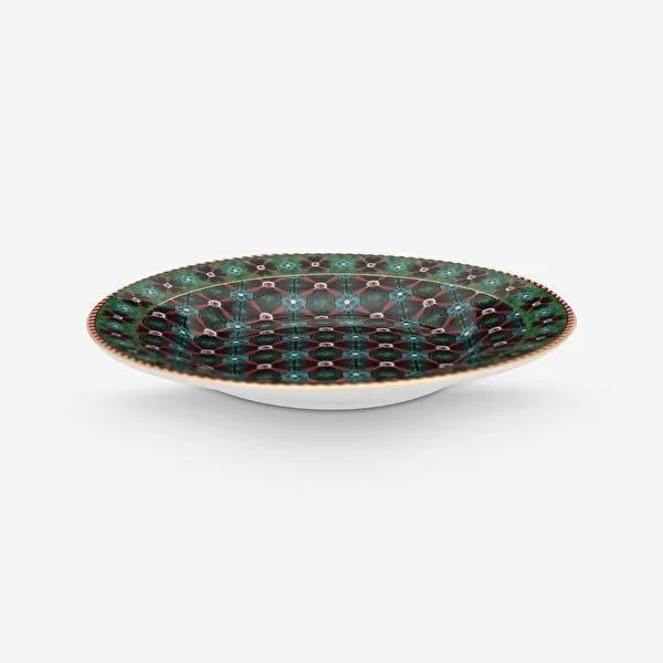 Yeşil Porselen Petit Four Tabağı 12 Cm Berry Blues Collection by Pip Studio