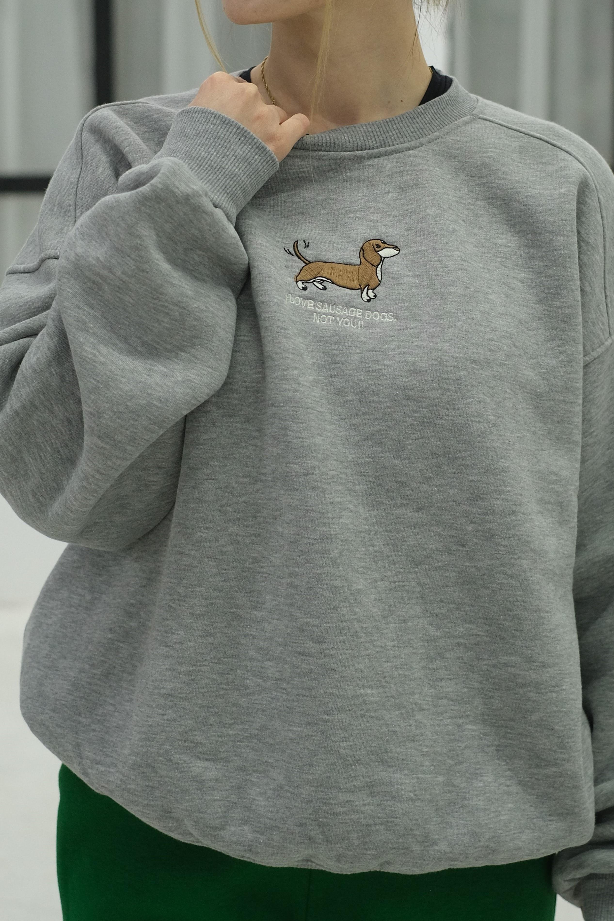 Nakış İşlemeli Sweat