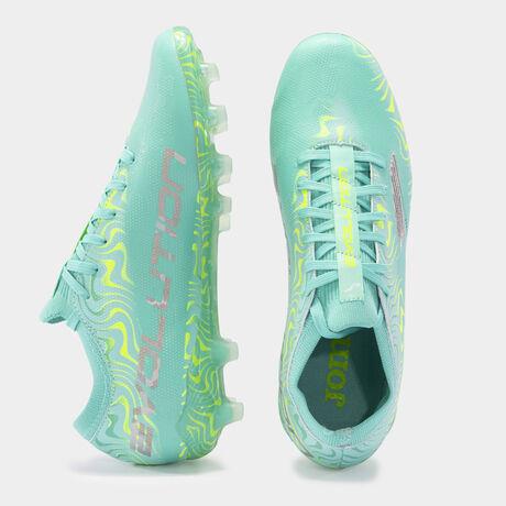 JOMA ECUW2415FG EVOLUTION CUP 2415 TURQUOISE YELLOW FIRM GROUND 