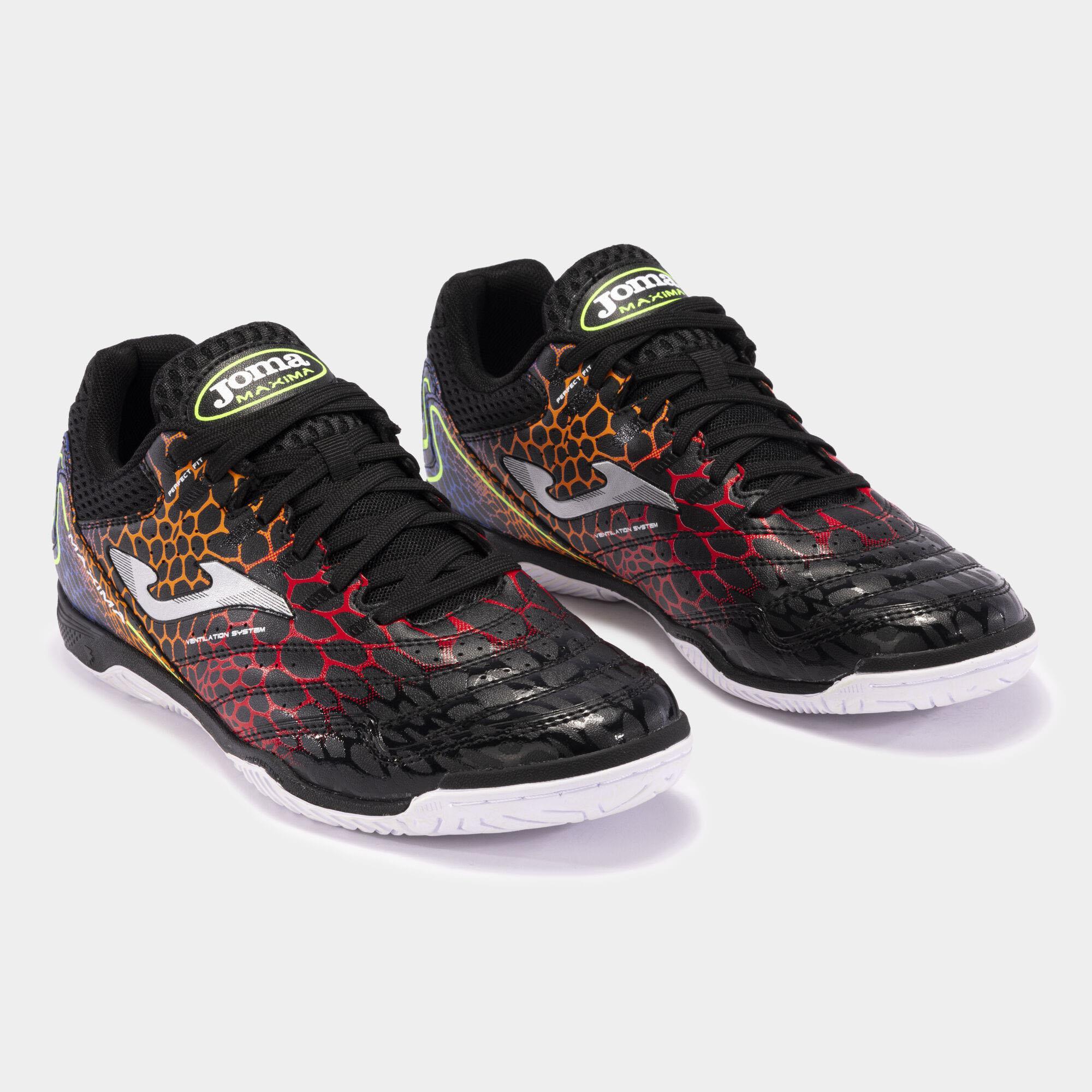 JOMA MAXW2431IN MAXIMA 2431 BLACK RED ORANGE INDOOR 