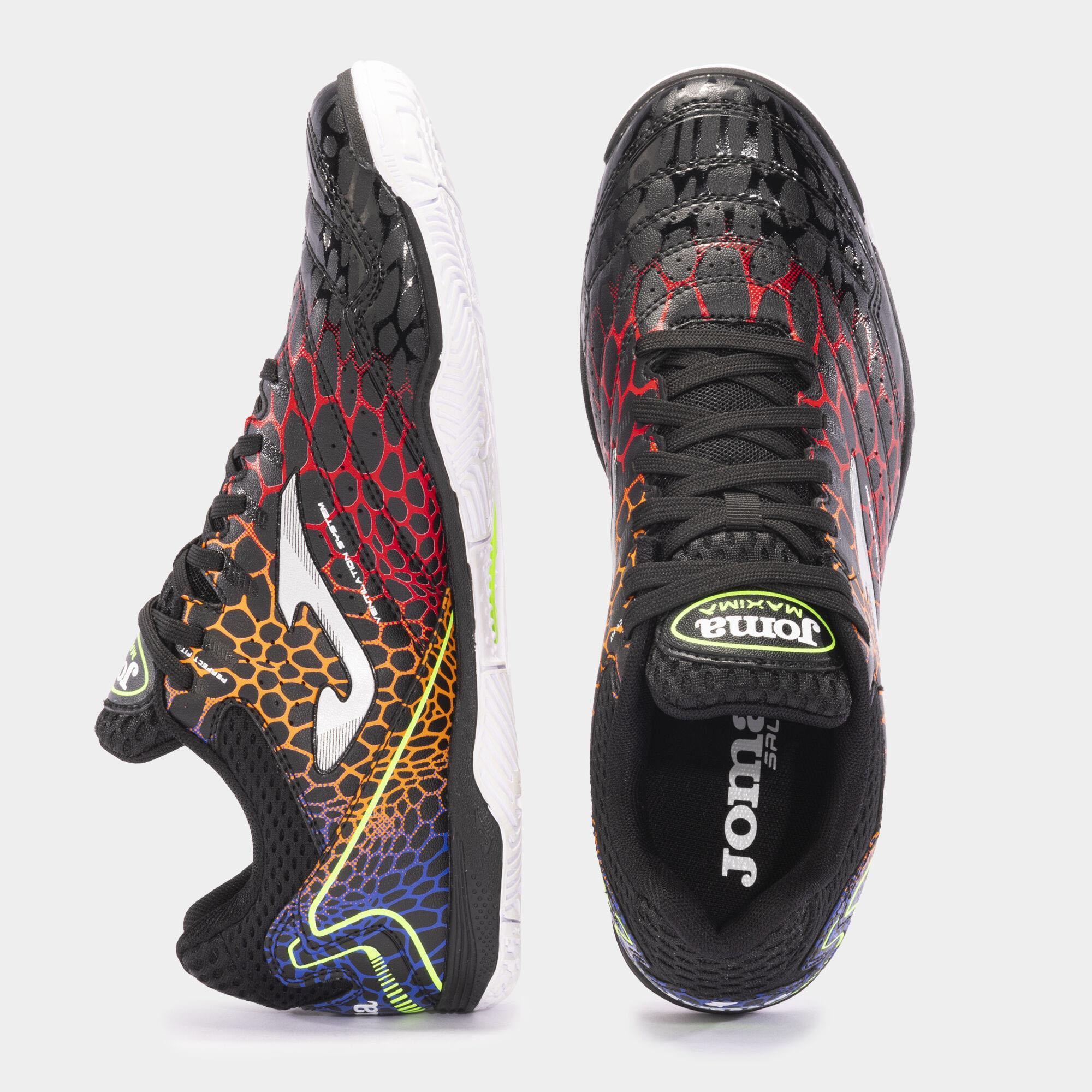 JOMA MAXW2431IN MAXIMA 2431 BLACK RED ORANGE INDOOR 