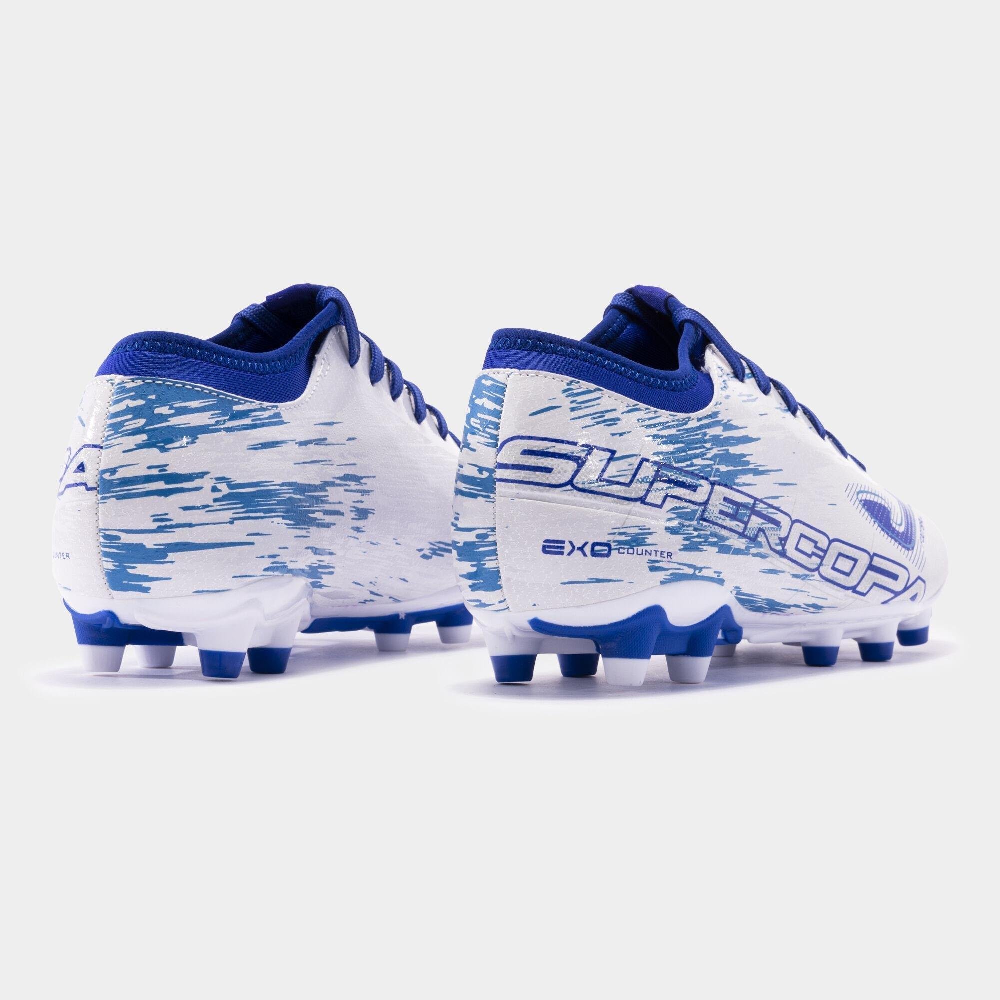 JOMA SUPW2302FG SUPERCOPA 2302 WHITE ROYAL FIRM GROUND 
