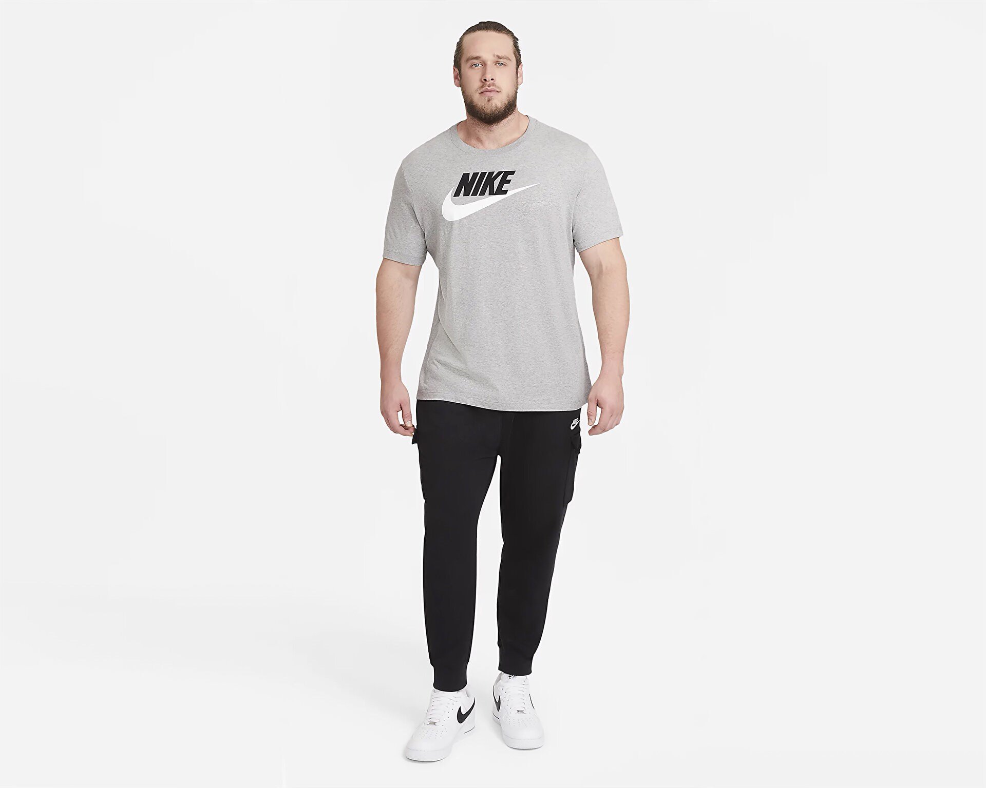 NIKE AR5004-063 M NSW TEE ICON FUTURA TİŞÖRT