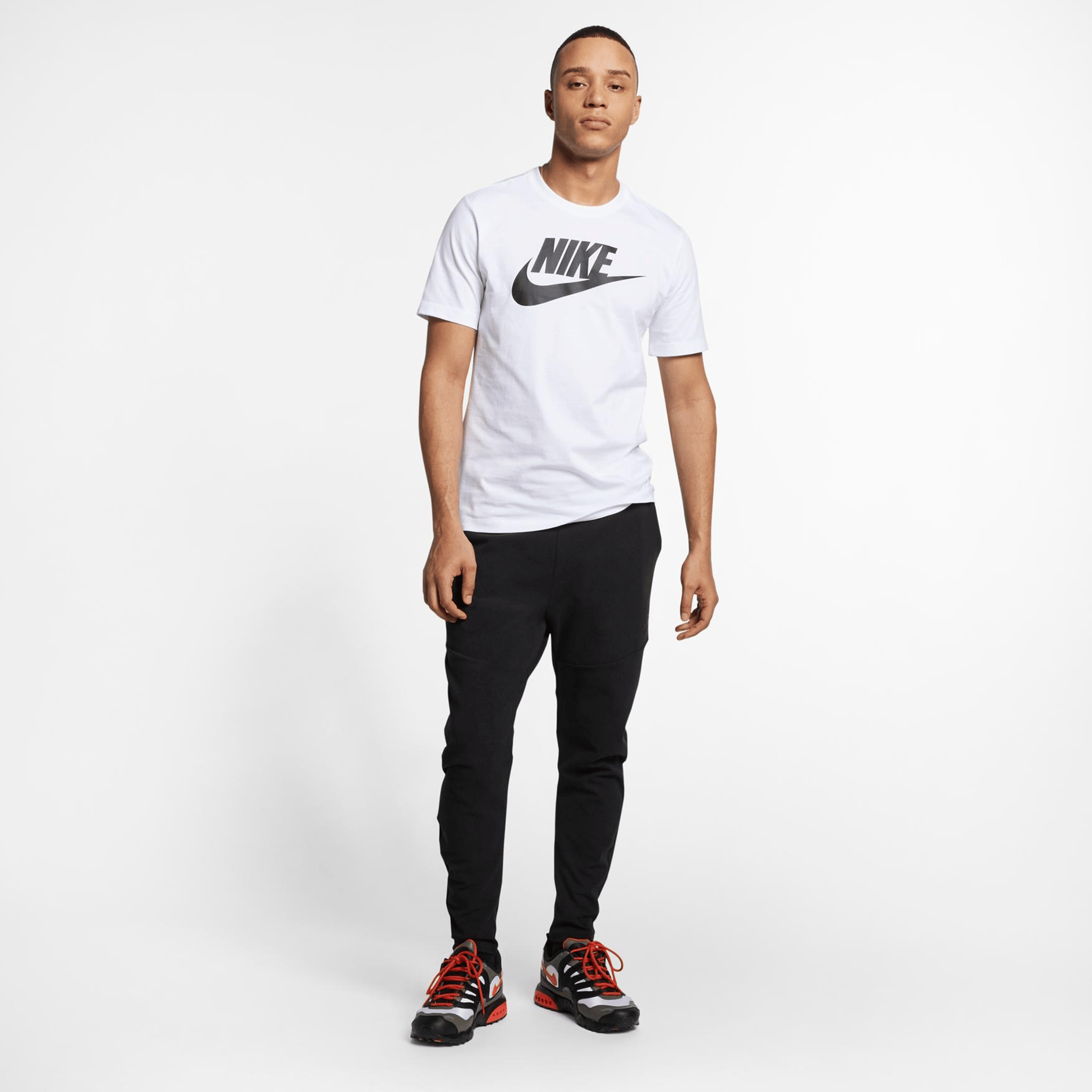 NIKE AR5004-101 M NSW TEE ICON FUTURA TİŞÖRT
