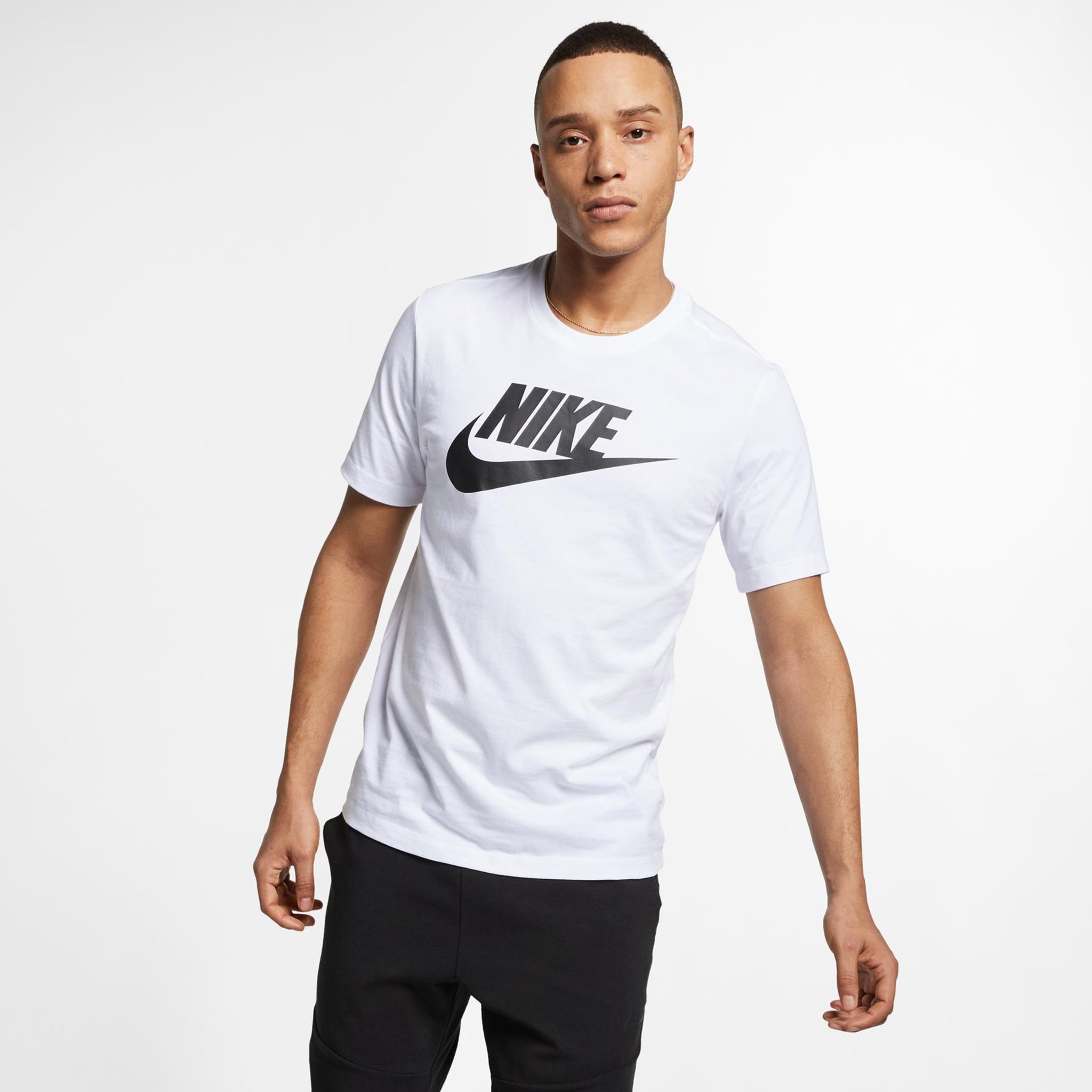 NIKE AR5004-101 M NSW TEE ICON FUTURA TİŞÖRT