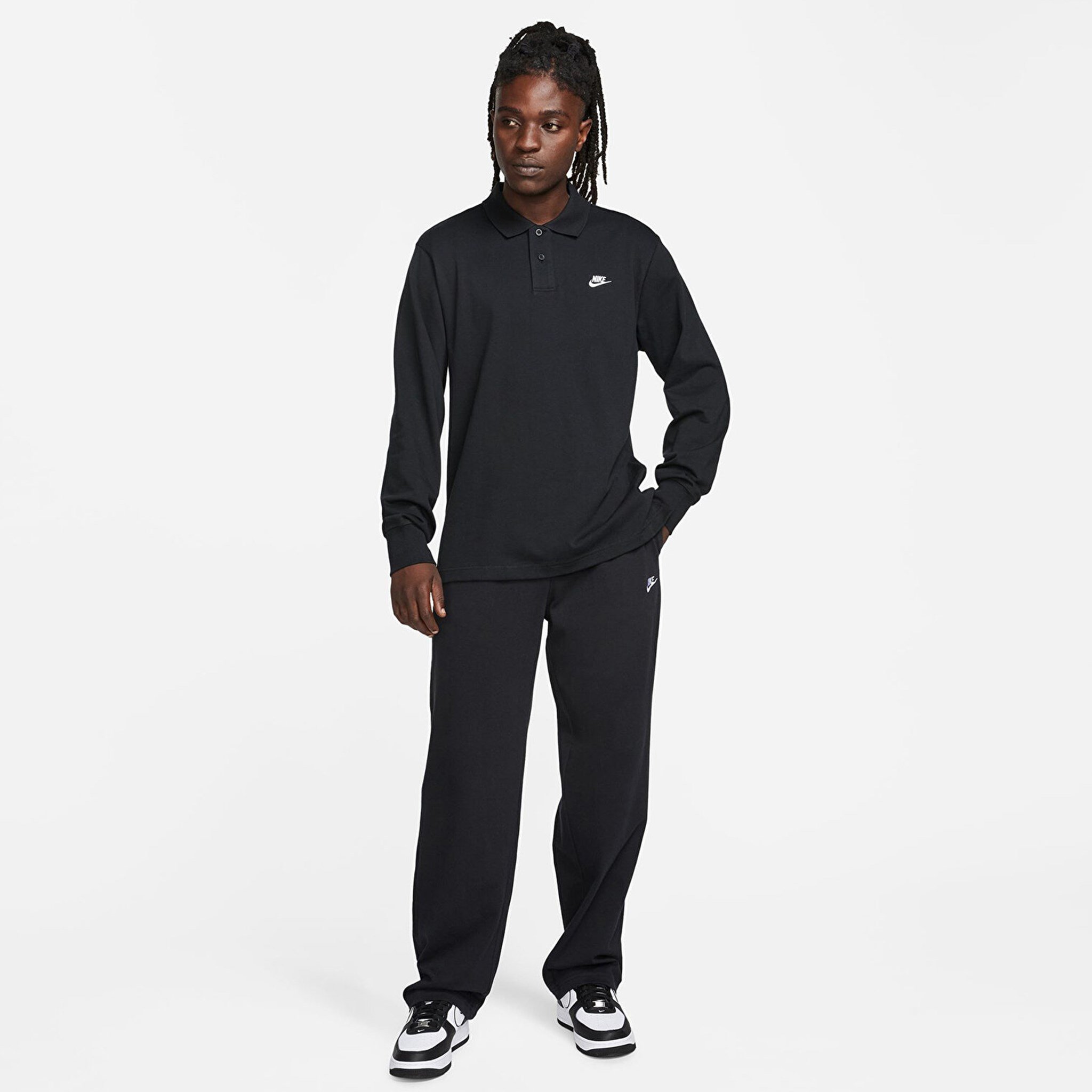 NIKE FQ4332-010 M NK CLUB KNIT OH EŞOFMAN ALTI