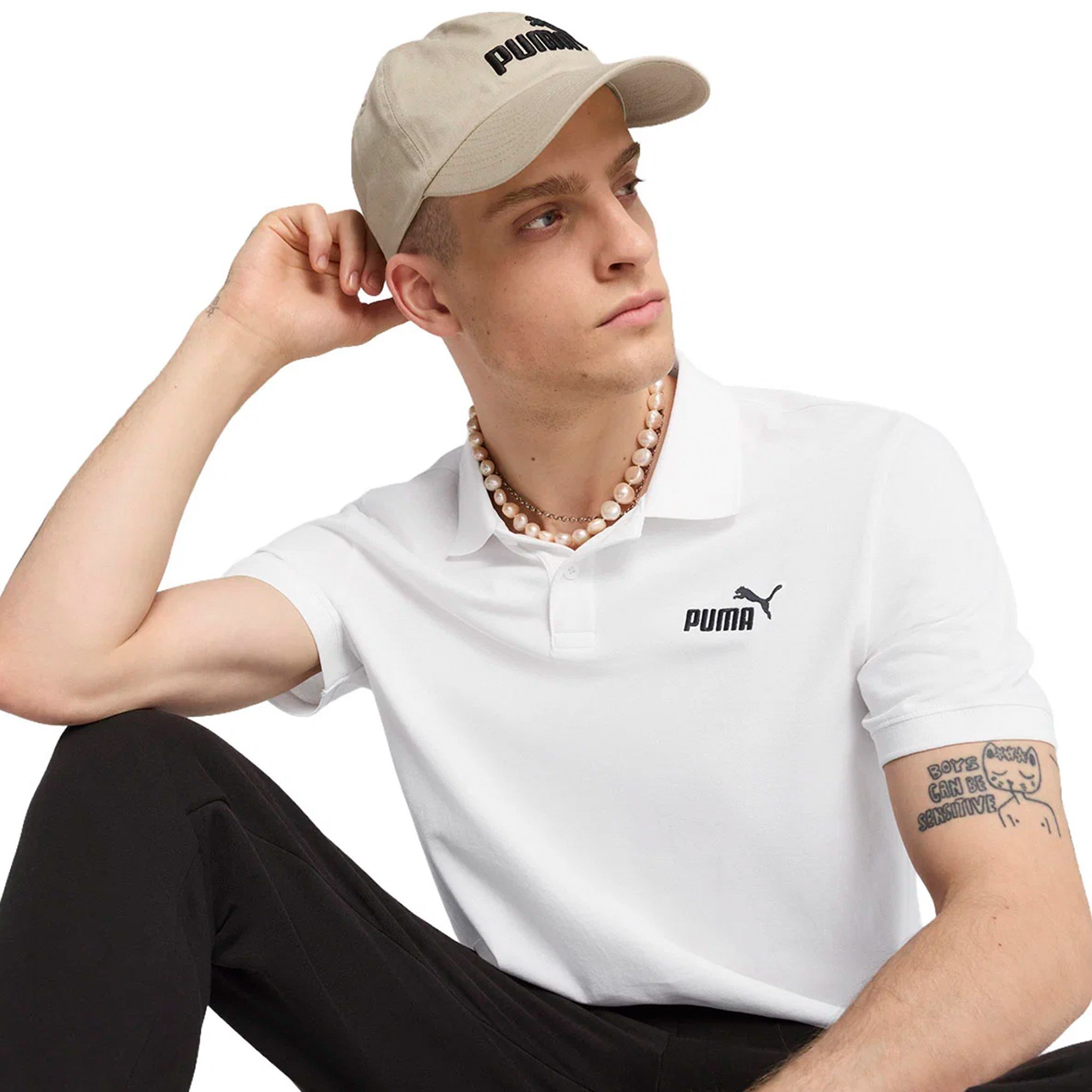 PUMA 68255202 ESS NO. 1 LOGO PIQUE POLO TİŞÖRT