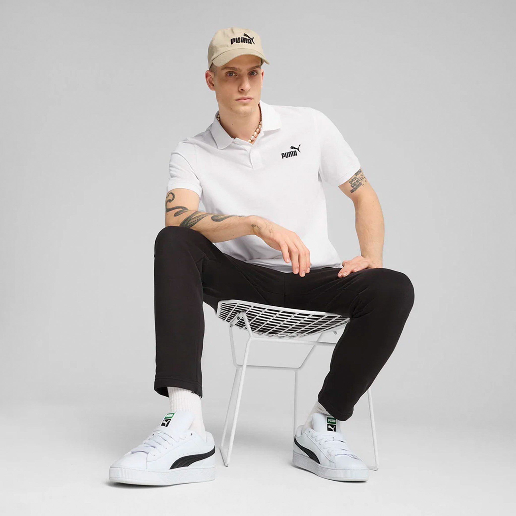PUMA 68255202 ESS NO. 1 LOGO PIQUE POLO TİŞÖRT