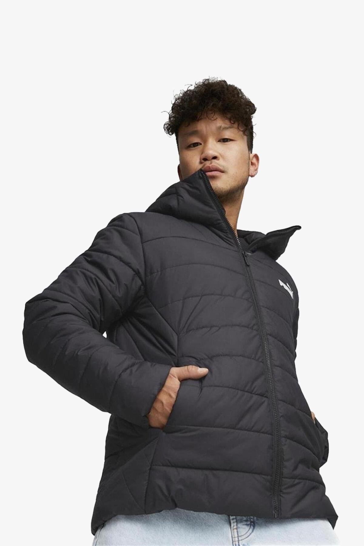 PUMA 84893801 ESS HOODED PADDED JACKET