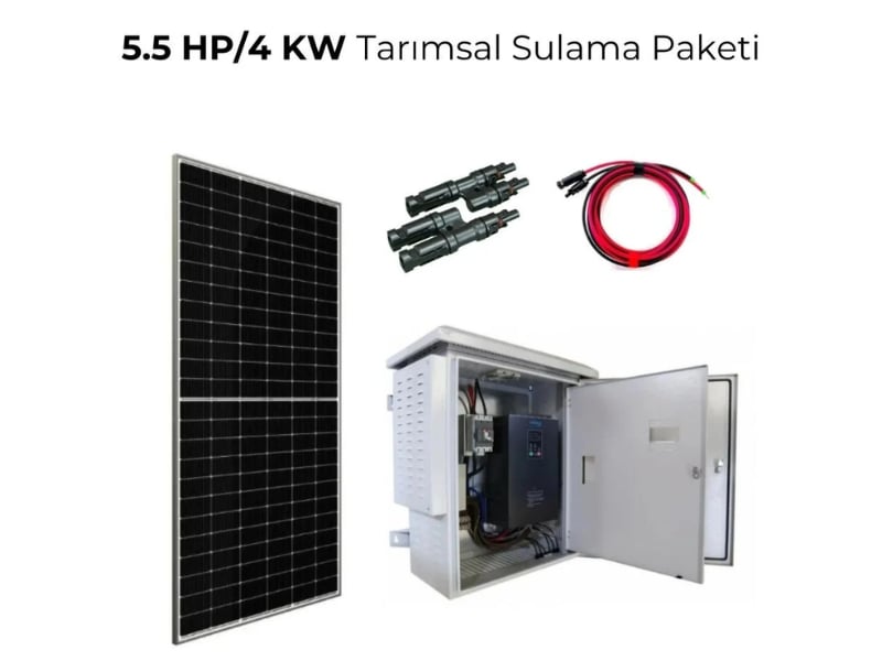 5.5 HP/4 KW Tarımsal Sulama Paketi