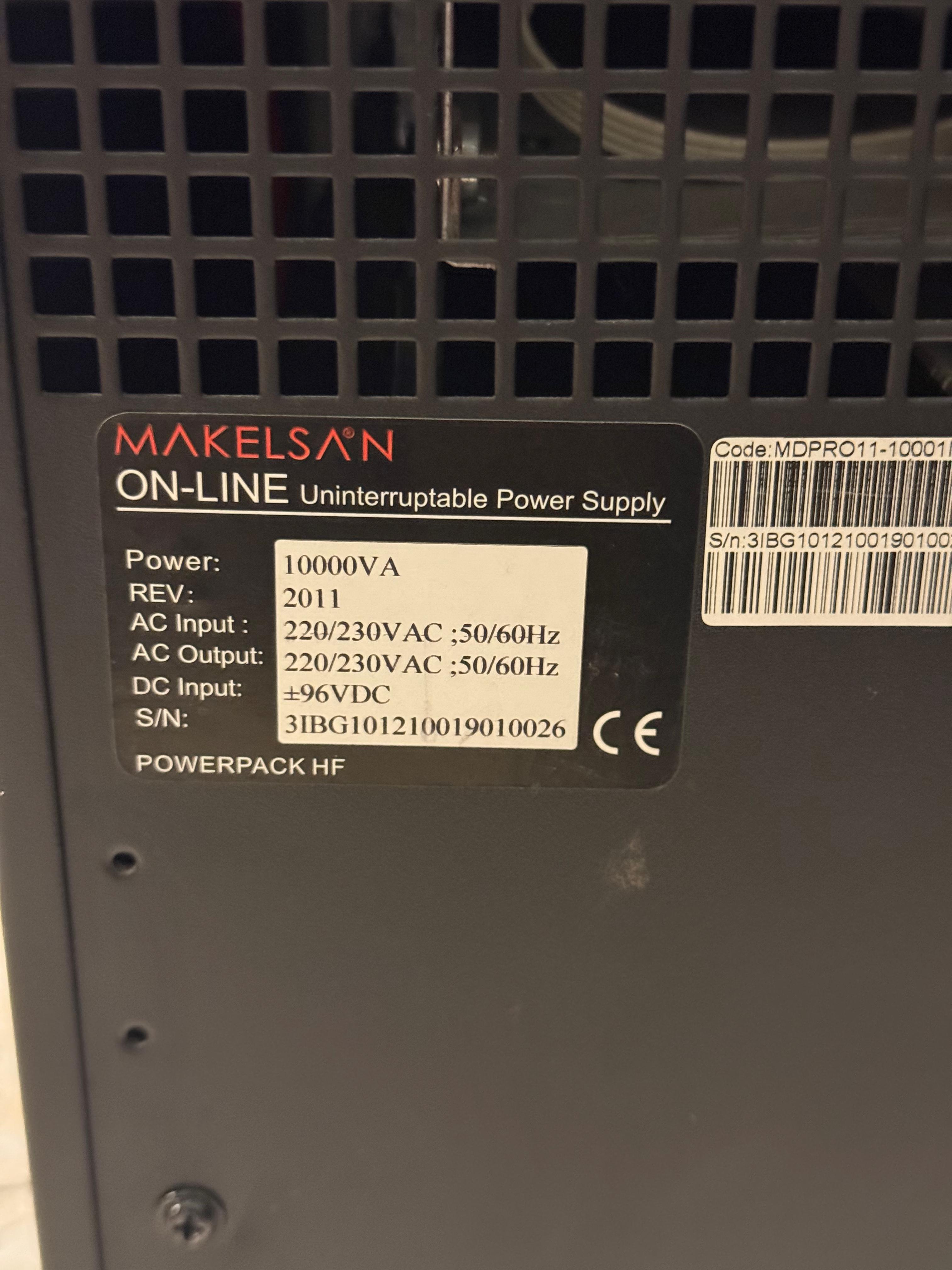 MAKELSAN 10KV ON-LINE UPS