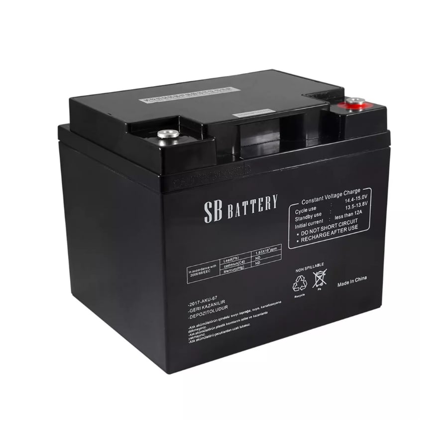 SB 12V 65AH Kuru Tip Akü