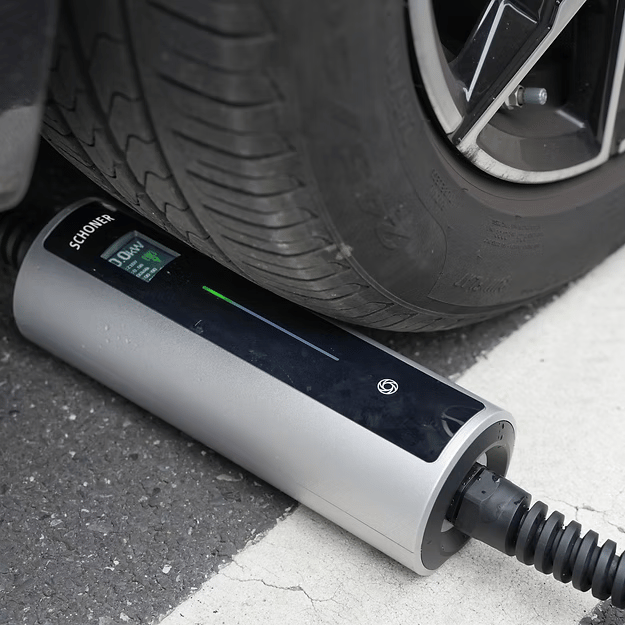 SCHONER ChargePro-22 APP 22kW Taşınabilir Elektrikli Araç Şarj İstasyonu 6Metre Tip2 Kablolu Wi-Fi/Bluetooth (Mode C) - (ChargePro-22 APP)