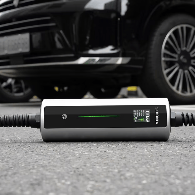 SCHONER ChargePro-22 APP 22kW Taşınabilir Elektrikli Araç Şarj İstasyonu 6Metre Tip2 Kablolu Wi-Fi/Bluetooth (Mode C) - (ChargePro-22 APP)