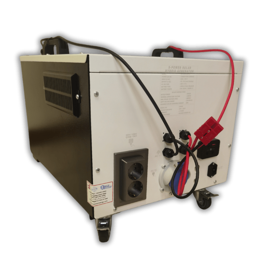 SG-1.6 1600 watt 12v 210Ah Çift Panelli Solar Paket