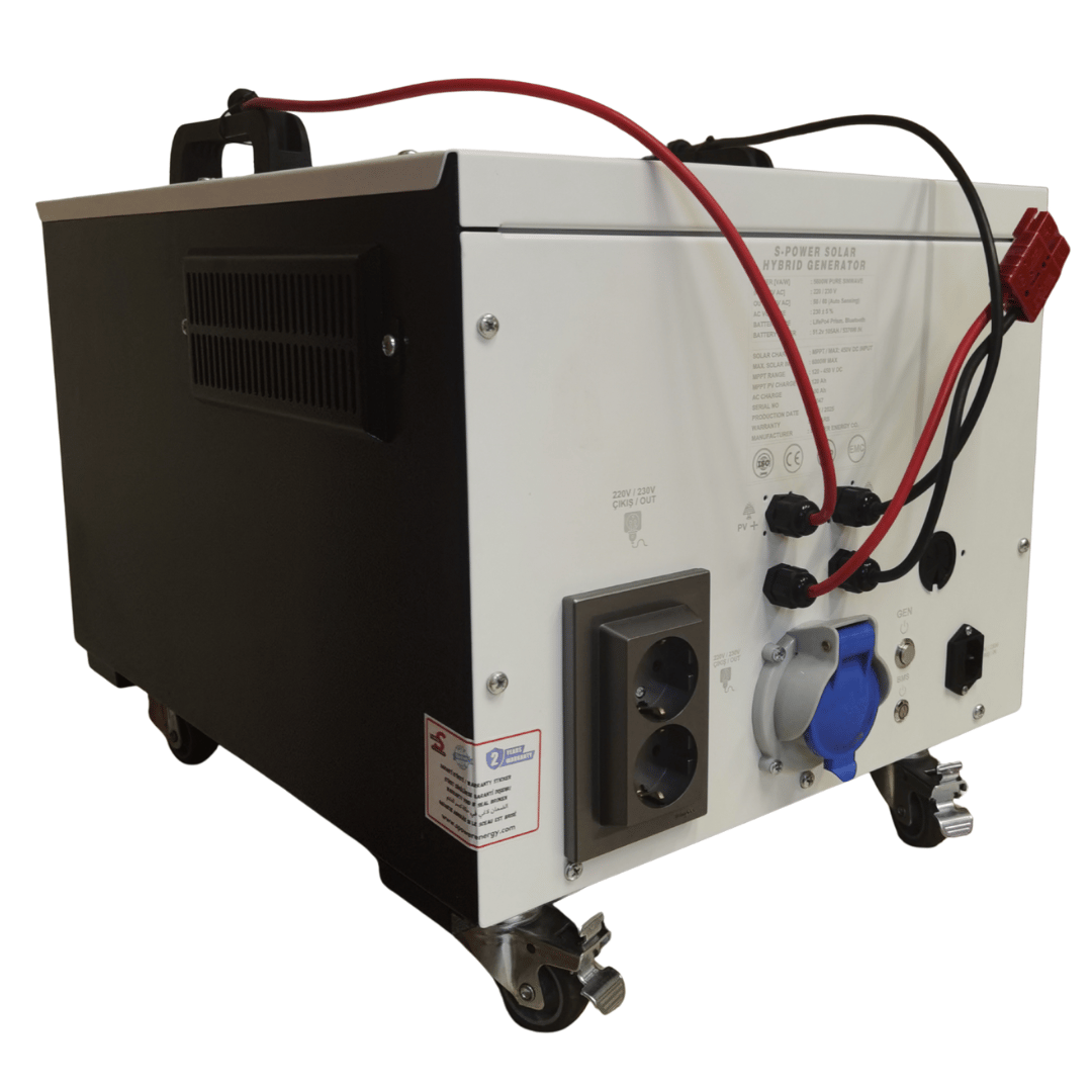 Sg 5.6 5600 watt 48v 105Ah Sekiz Panelli Solar Paket