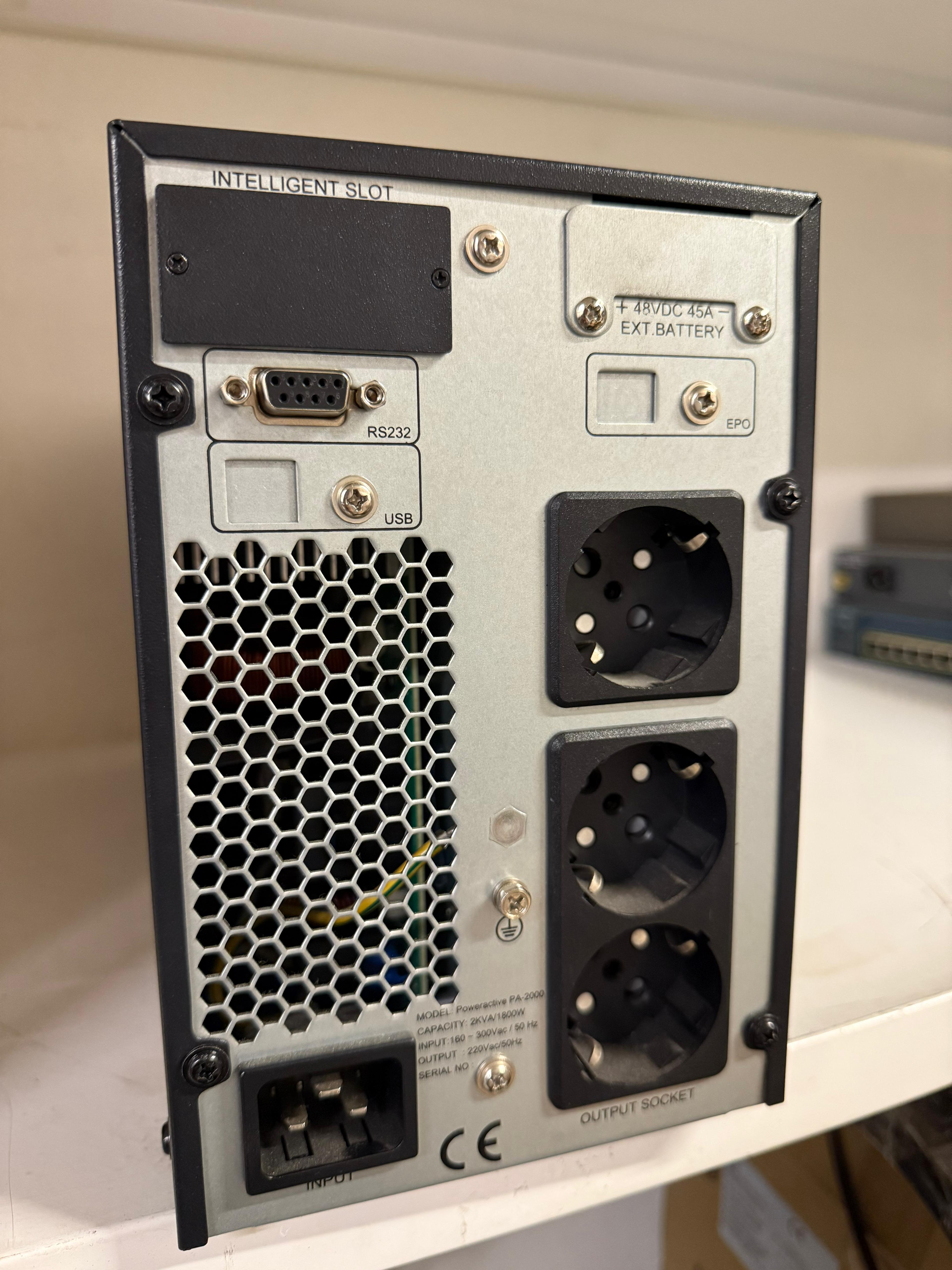 SPOWER 2 Kva Online UPS Baracuda.1102