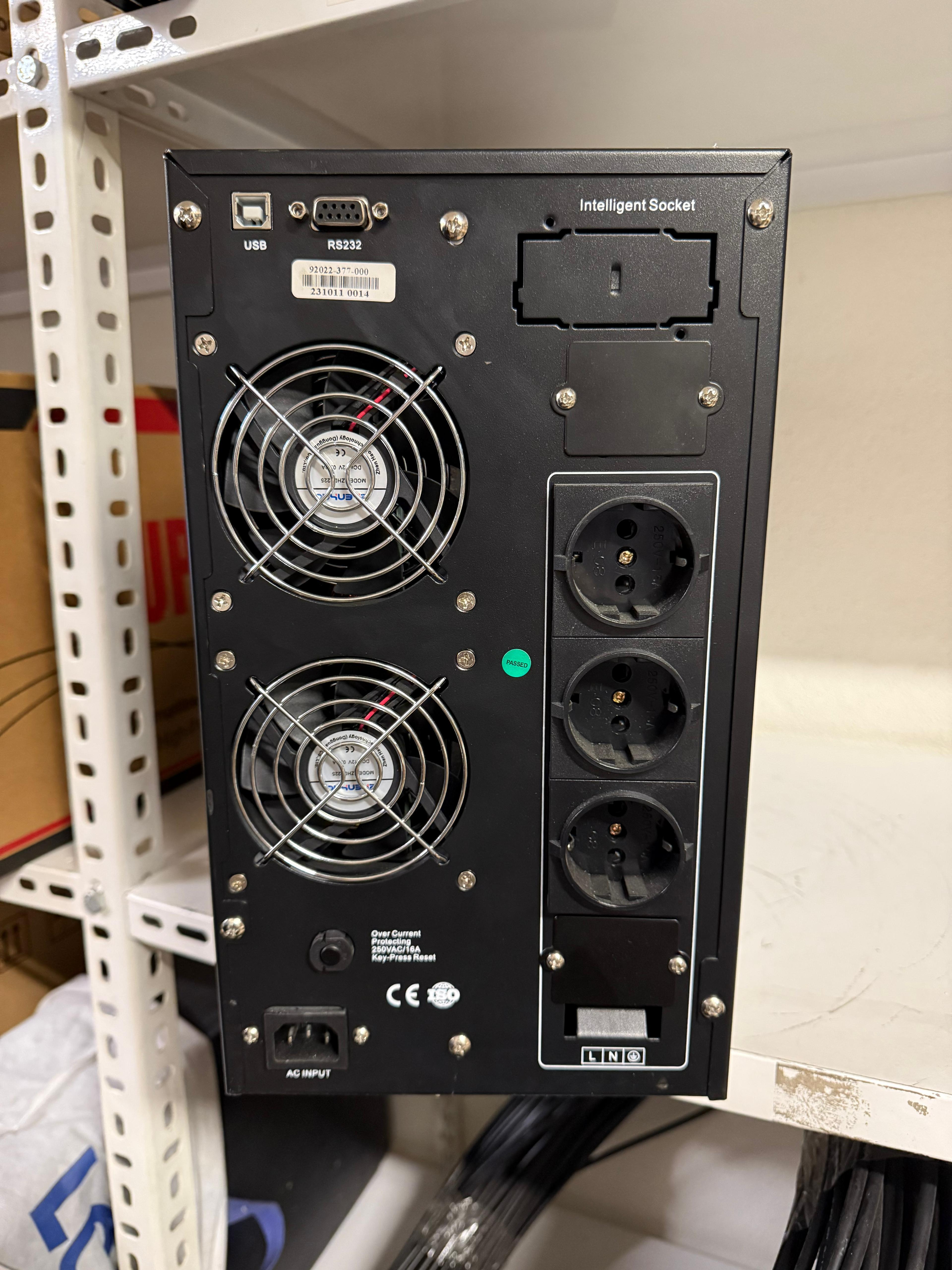 SPOWER 2 Kva Online UPS Baracuda.1102